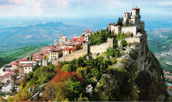 Republica San Marino O ţară Cat O Comună Doza De Bine